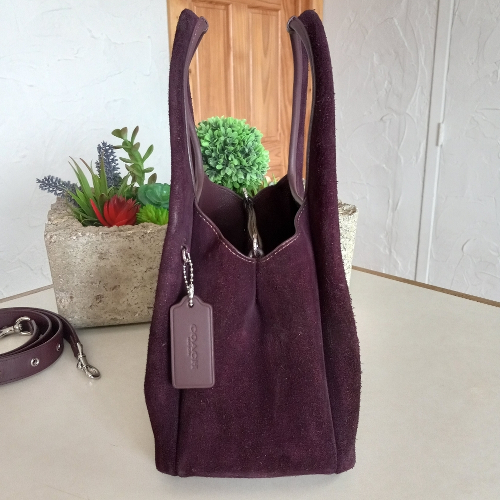 Coach Lana Shoulder Bag 23, Mahogany, Custom Dyed - Picture 3 of 14